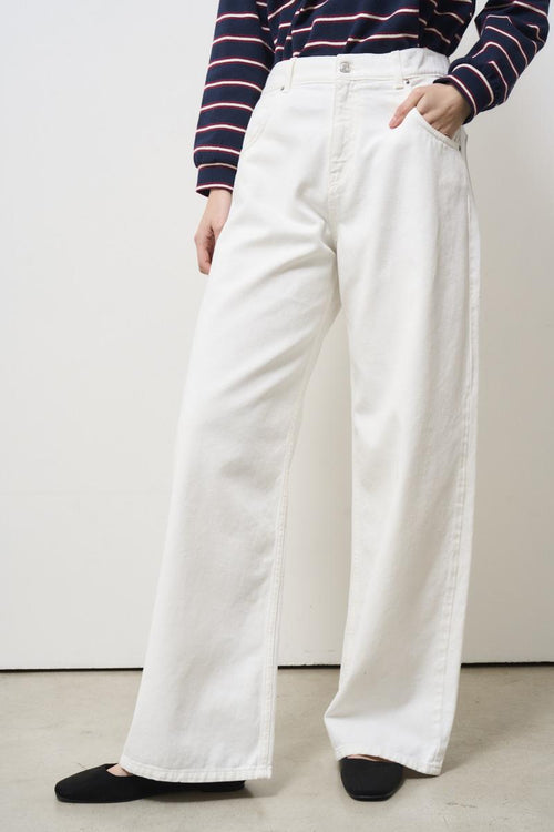 Jeans donna bianco - 2