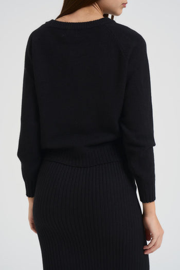 Set coordinato donna nero - 6