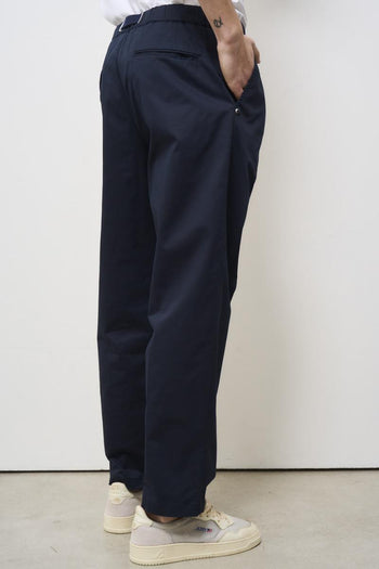 Pantalone uomo dritto blu notte - 5