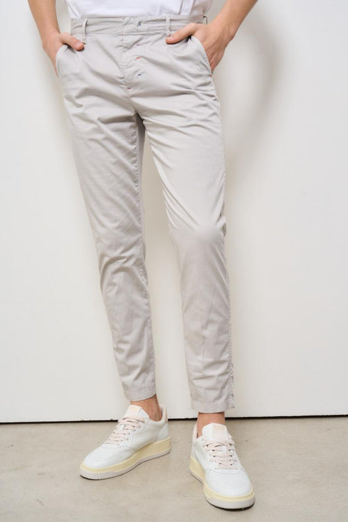 Pantalone uomo grigio perla - 2