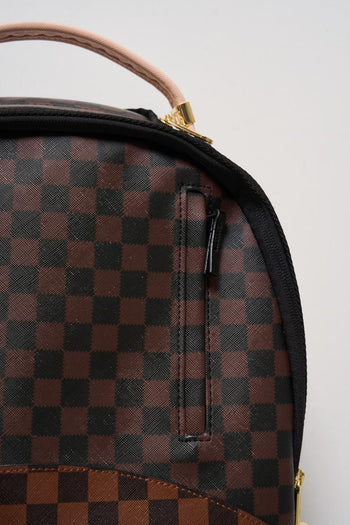 Zaino uomo Boujee strap fantasia scacchi - 3