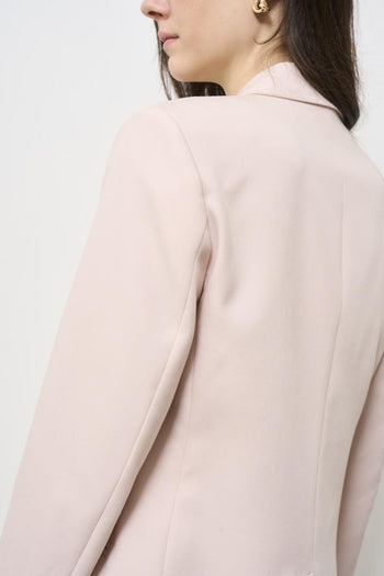 Giacca donna monopetto rosa - 5