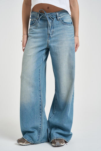 Jeans donna xl Straight in denim chiaro - 6