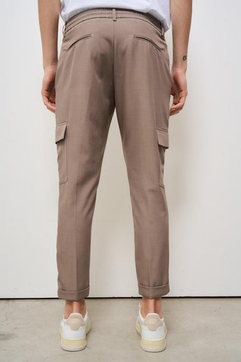 Pantalone uomo regular tortora - 5