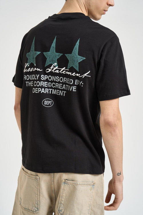 T-shirt uomo con stampa nera - 2
