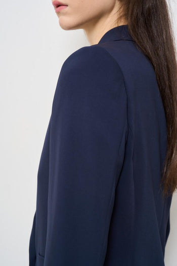Giacca donna doppiopetto blu - 6