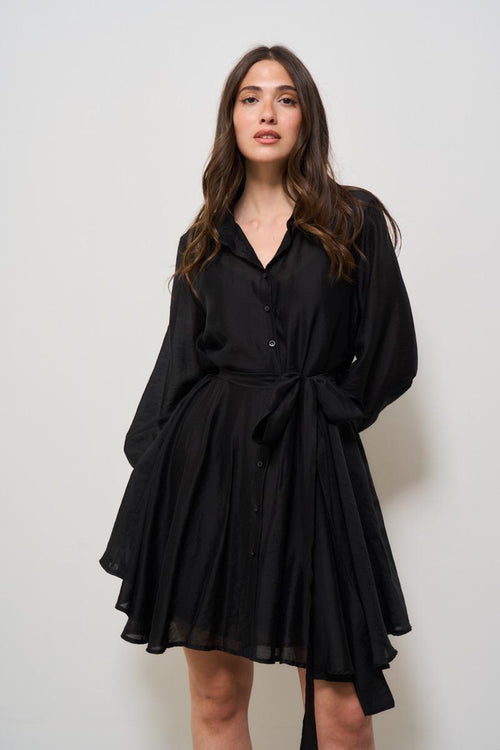 Abito donna corto nero
