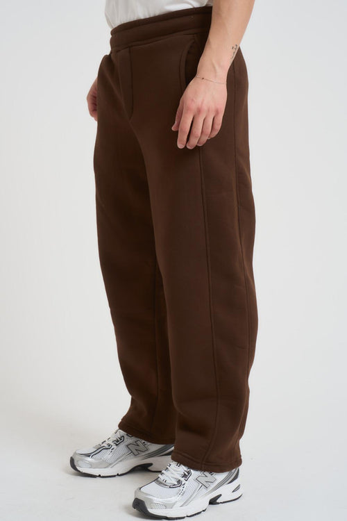 Pantalone uomo gamba dritta marrone - 2