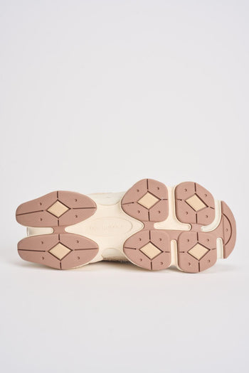 Sneakers donna 9060 panna e beige - 9
