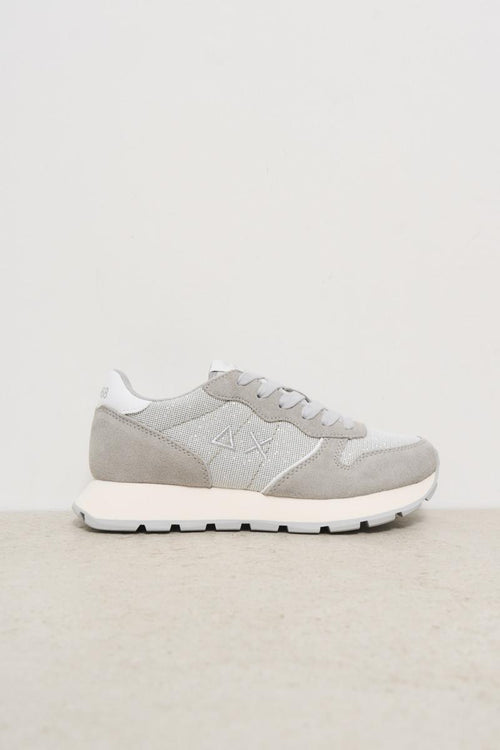 Sneakers donna grigia e argento