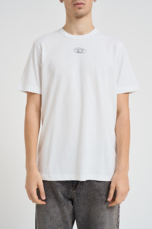 T-shirt girocollo bianca