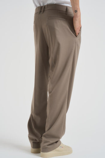 Pantalone uomo gamba dritta tortora - 4