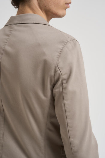 Giacca uomo monopetto beige - 4