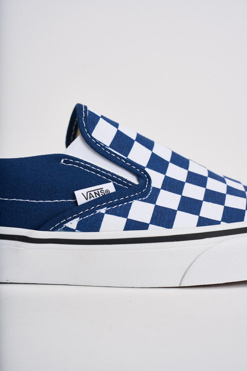 Sneakers uomo Classic slip-on scacchi blu - 2