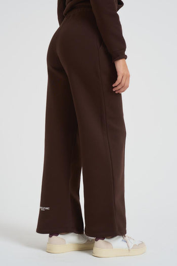 Pantalone donna a palazzo Demiz marrone - 4