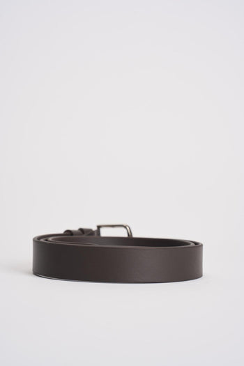 Cintura uomo in pelle marrone - 3