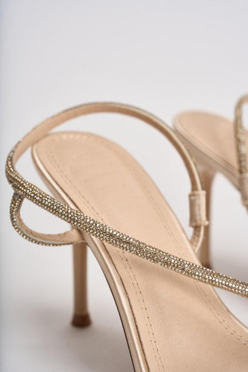 Sandalo donna Flamenco oro - 5