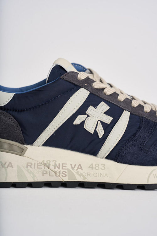 Sneakers uomo Lander 7203 blu - 2
