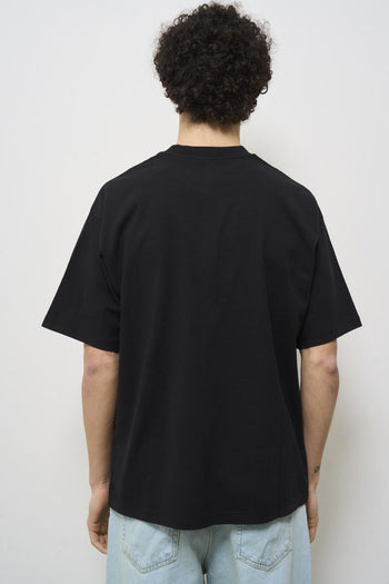 T-shirt uomo girocollo nera - 3