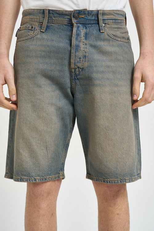 Bermuda uomo lavaggio used in denim