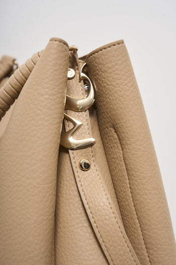 Borsa a mano donna beige - 4