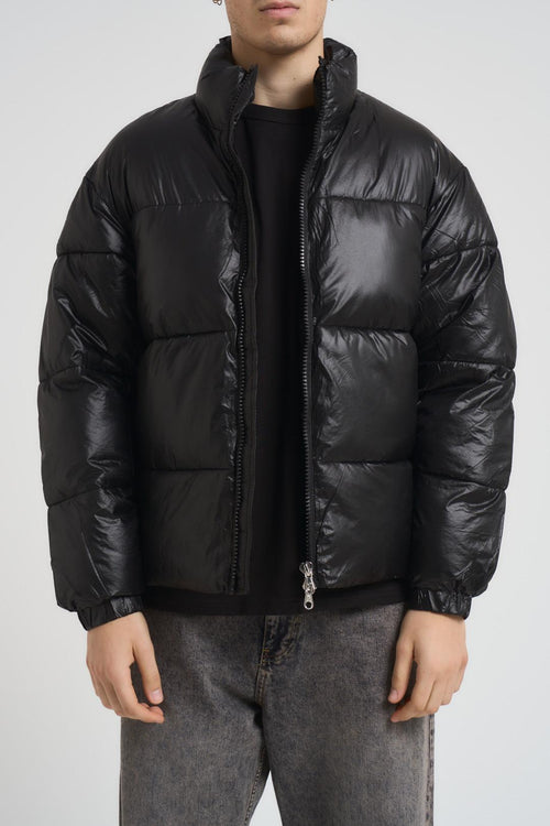 Giubbotto uomo trapuntato nero