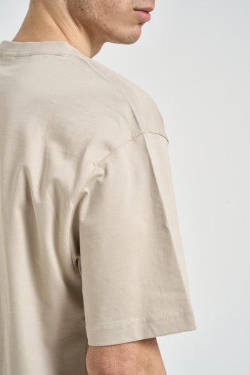 T-shirt uomo over beige - 4
