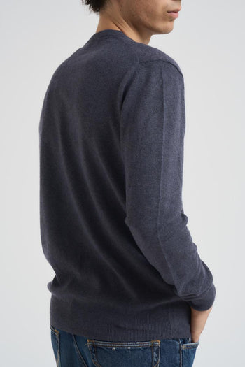 Maglia uomo girocollo grigia - 4