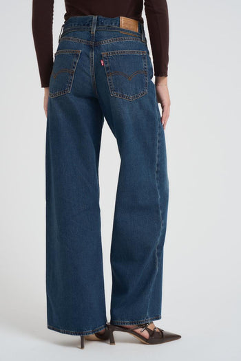 Jeans donna xl Straight in denim scuro - 5