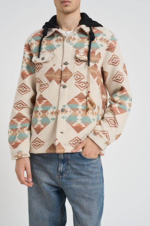 Camicia uomo azteca multicolor - 2