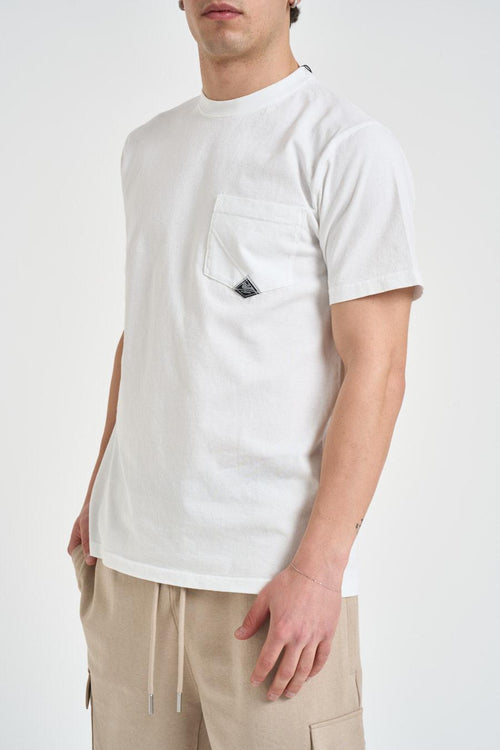 T-shirt uomo girocollo bianca