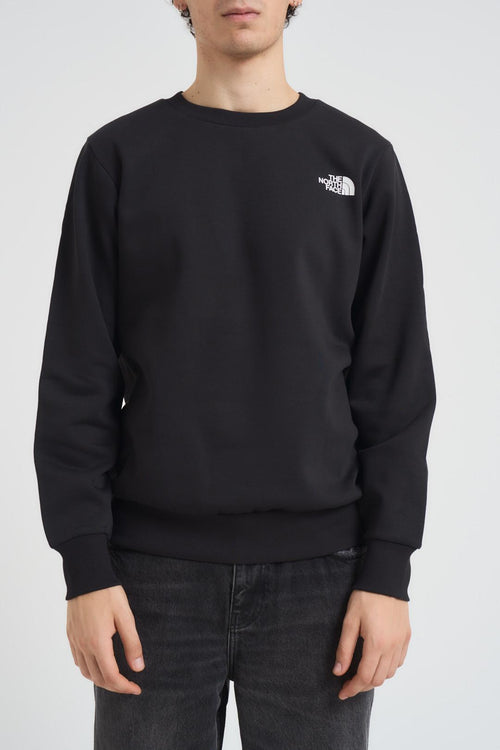 Felpa Simple Dome Crew uomo nera