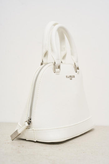 Borsa donna bianca a tracolla - 3