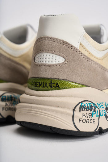 Sneakers uomo Mase in suede grigio - 8