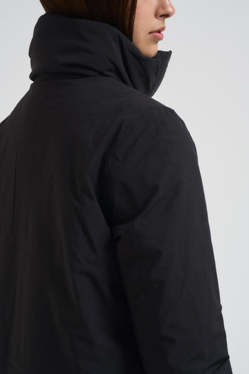 Giubbotto donna Marla St Warm lungo nero - 5