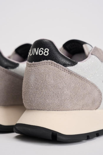Sneakers donna grigie e nere - 7