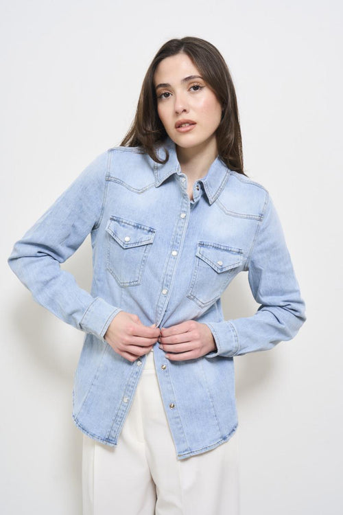 Women's denim shirt - 2