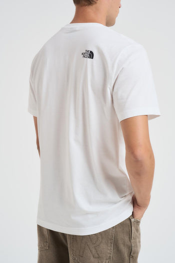 T-shirt uomo Simple Dome bianca - 4