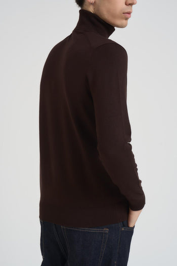 Maglia uomo collo alto moro - 3