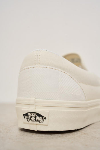 Sneakers slip-on uomo bianche - 5