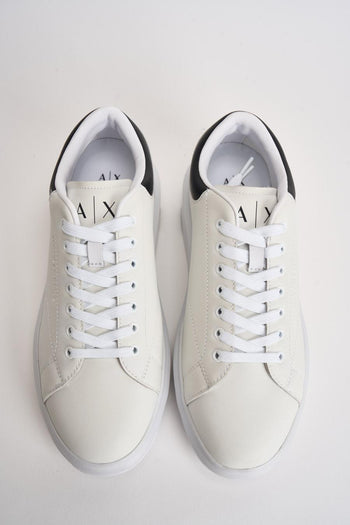 Sneakers in pelle uomo bianca - 5