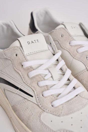 Sneakers uomo Torneo bianche e nere - 5