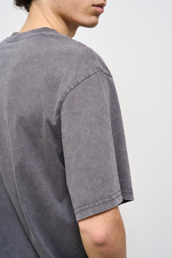 T-shirt uomo girocollo grigia - 7