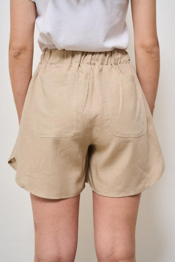 Bermuda donna beige - 4