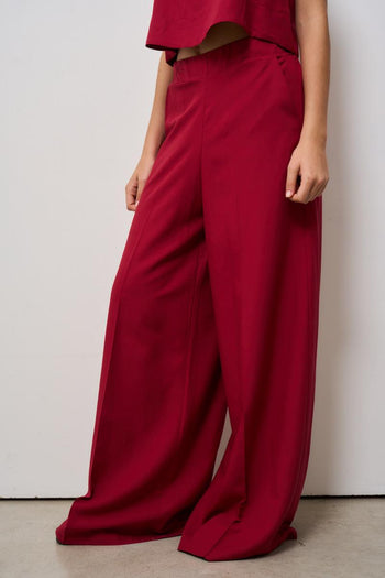 Completo abito donna rosso - 5
