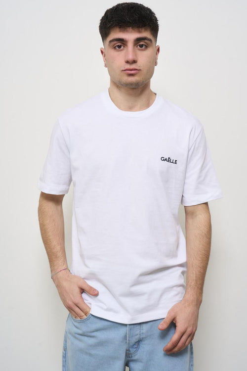 T-shirt uomo girocollo bianca