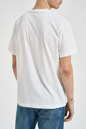 T-shirt uomo girocollo bianca - 3