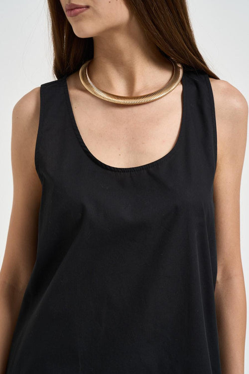 Abito donna con fiocco sul retro nero - 2