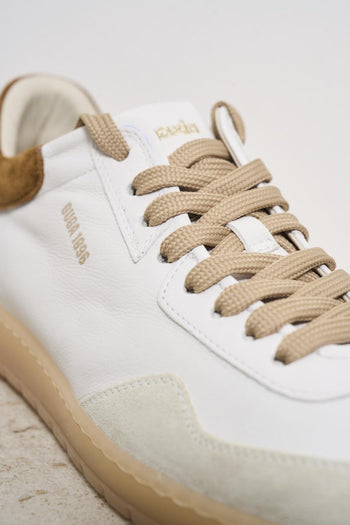 Sneakers uomo Jordan bianca e marrone - 6