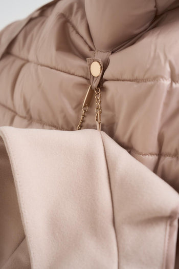 Giubbotto donna con pettorina rimovibile latte - 6